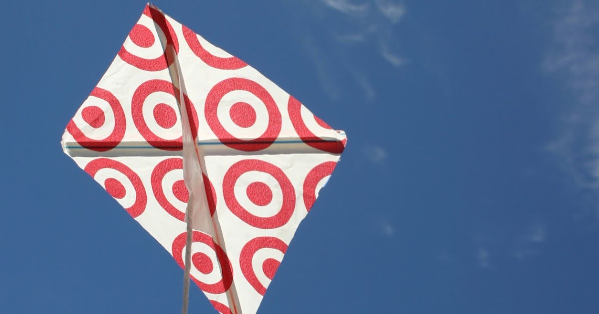 Express Your Creativity Target Bag Kites