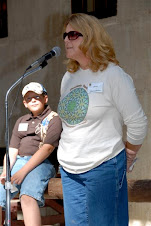 Anne Warren and her son Zak spoke about how camp has made his life better