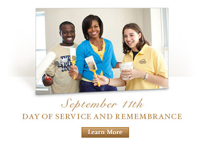 A Day of Service and Remembrance http://whitehouse-org.blogspot.com/