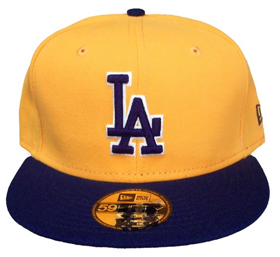 dodgers hat lakers colors