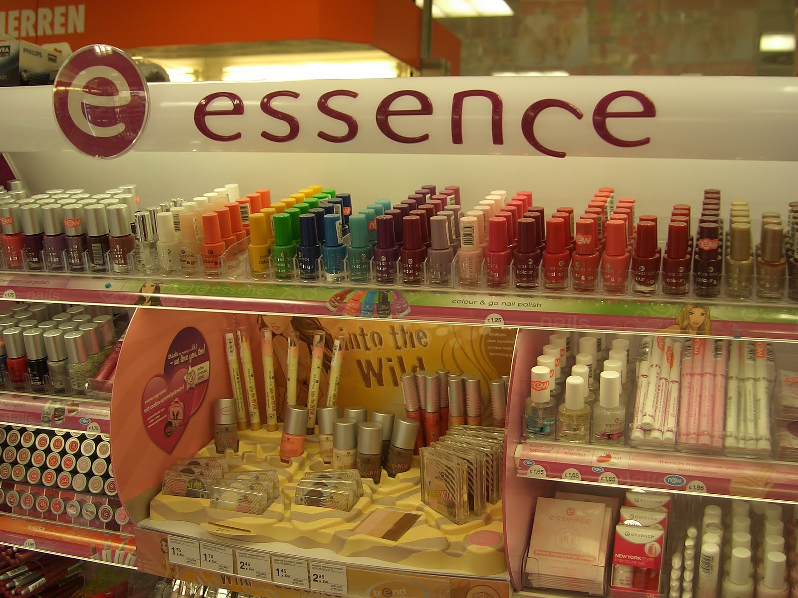 Nail Polish Obsession German Essence display's