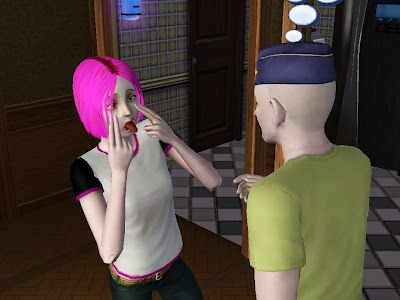 An adorable brat she is!!