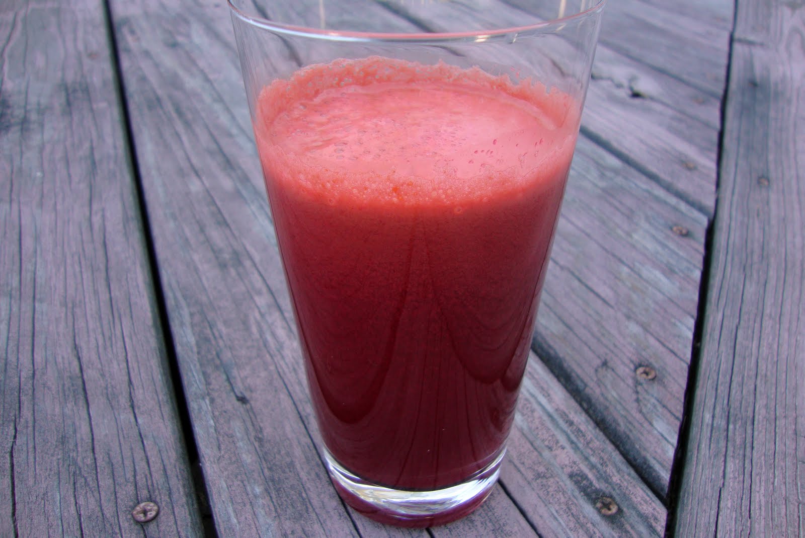 Get Real With Food A Sweet and Tangy Red Juice