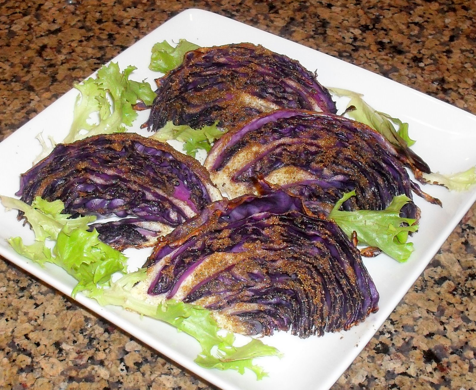 Mantia's Musings Roasted Red Cabbage