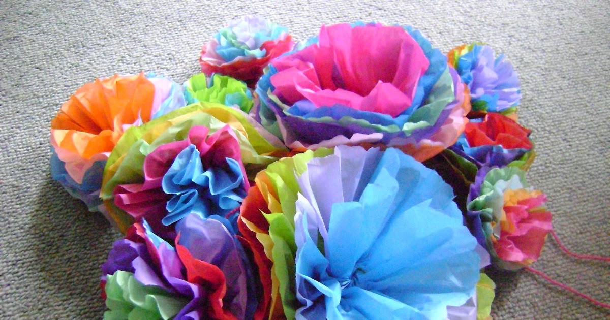 Polluted Pixie Mexican Paper Flower Tutorial