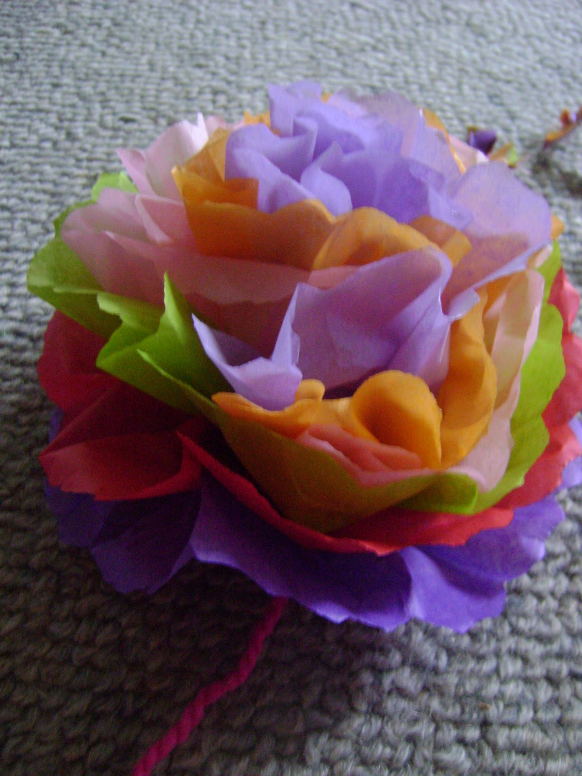 Polluted Pixie Mexican Paper Flower Tutorial