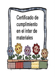 Este certificado me lo otorgó Mila organizadora del evento.