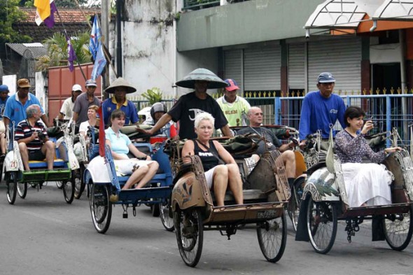 Becak Tariff in Indonesia | Indonesia