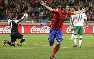 Spain 1 Portugal 0: match report