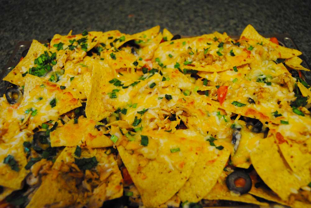 Garlic Chive Nachos Pancake Ninja