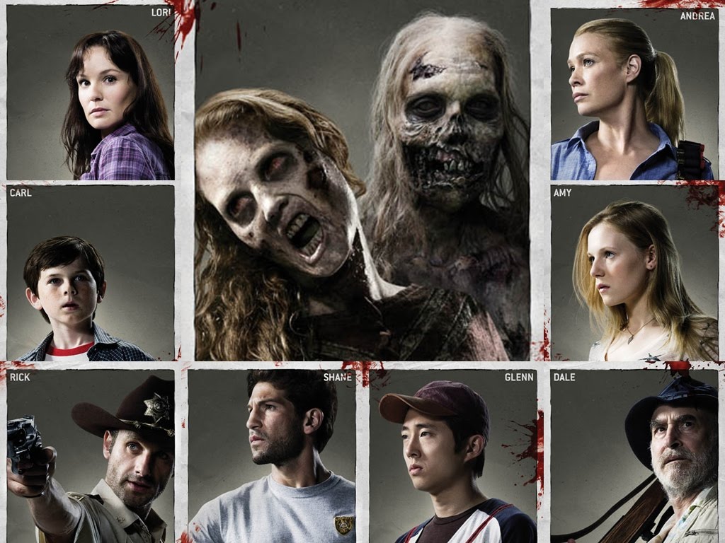 The Walking Dead - Pgina 2 The+walking+dead+cast+wallpaper+2