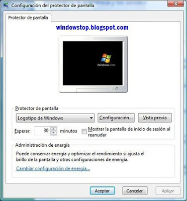 Configurar Brillo De Pantalla Windows Xp