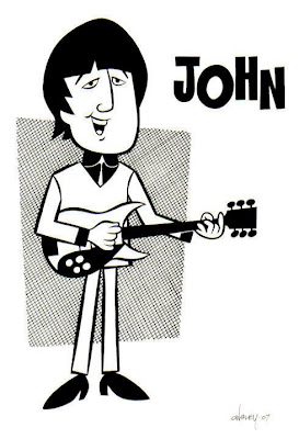 John Lennon Caricature