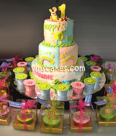BabyTV Theme Birthday Cake for Vianne & Vin2!