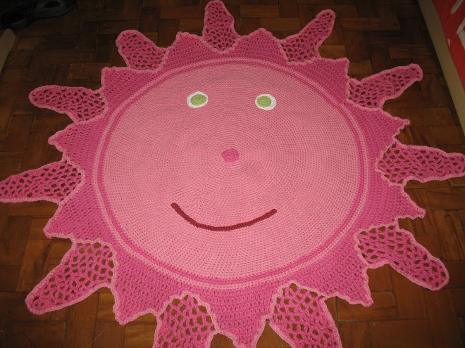 Tapete Sol de Crochê...