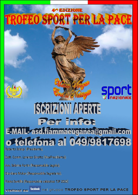 Trofeo Sport per la Pace 2010