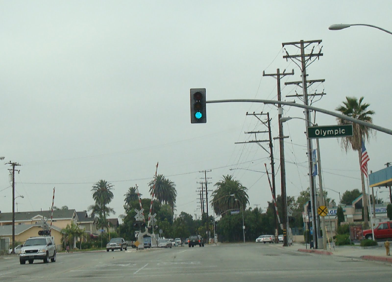 Los Angeles Revisited Railroad Traffic In Montebello and Commerce