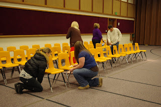 13th Ward Young Women Human Foosball