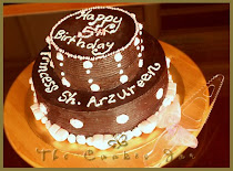 3.6kg 2-tier brownie cake