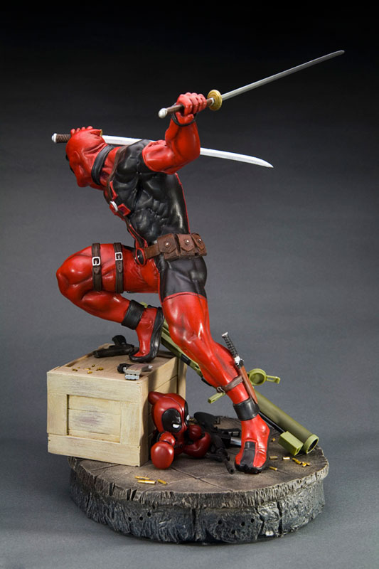 Preview Fine Art Statue DEADPOOL Kotobukiya Large Images GUNJAP
