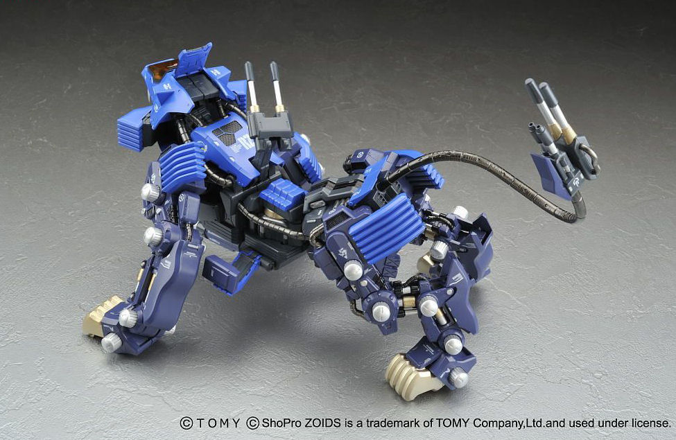 Update Diecast Zoids Shield Liger, New Hi Res Images GUNJAP