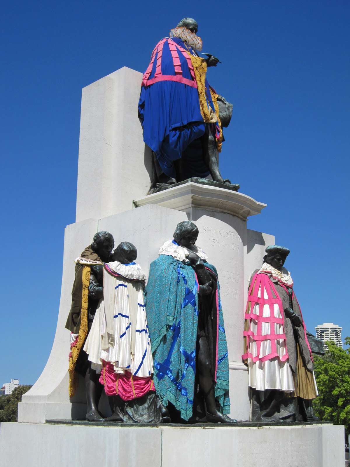 Sydney City and Suburbs Shakespeare Memorial, Sydney Statues Project!