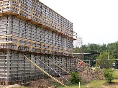 Concrete Forms Tall Wall Concrete Form Construction