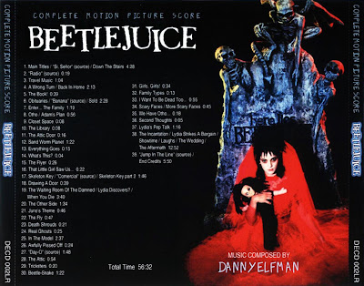 Beetlejuice Danny Elfman Rare