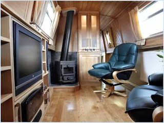a boat operating in a narrow channel my ideal narrowboat interior design a boat operating in a narrow channel my ideal narrowboat interior design