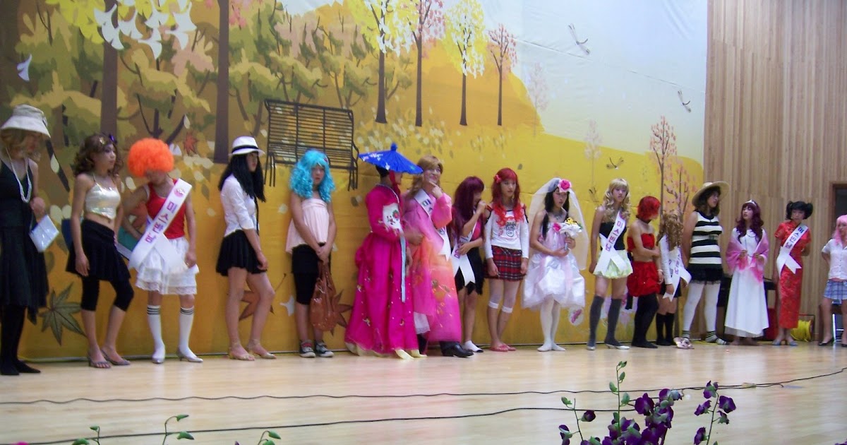 love edifies School Festival, or Boys in Drag