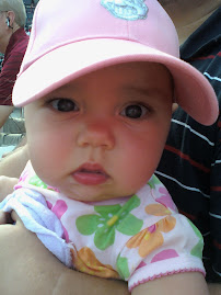 Paityn at the Clippers baseball game