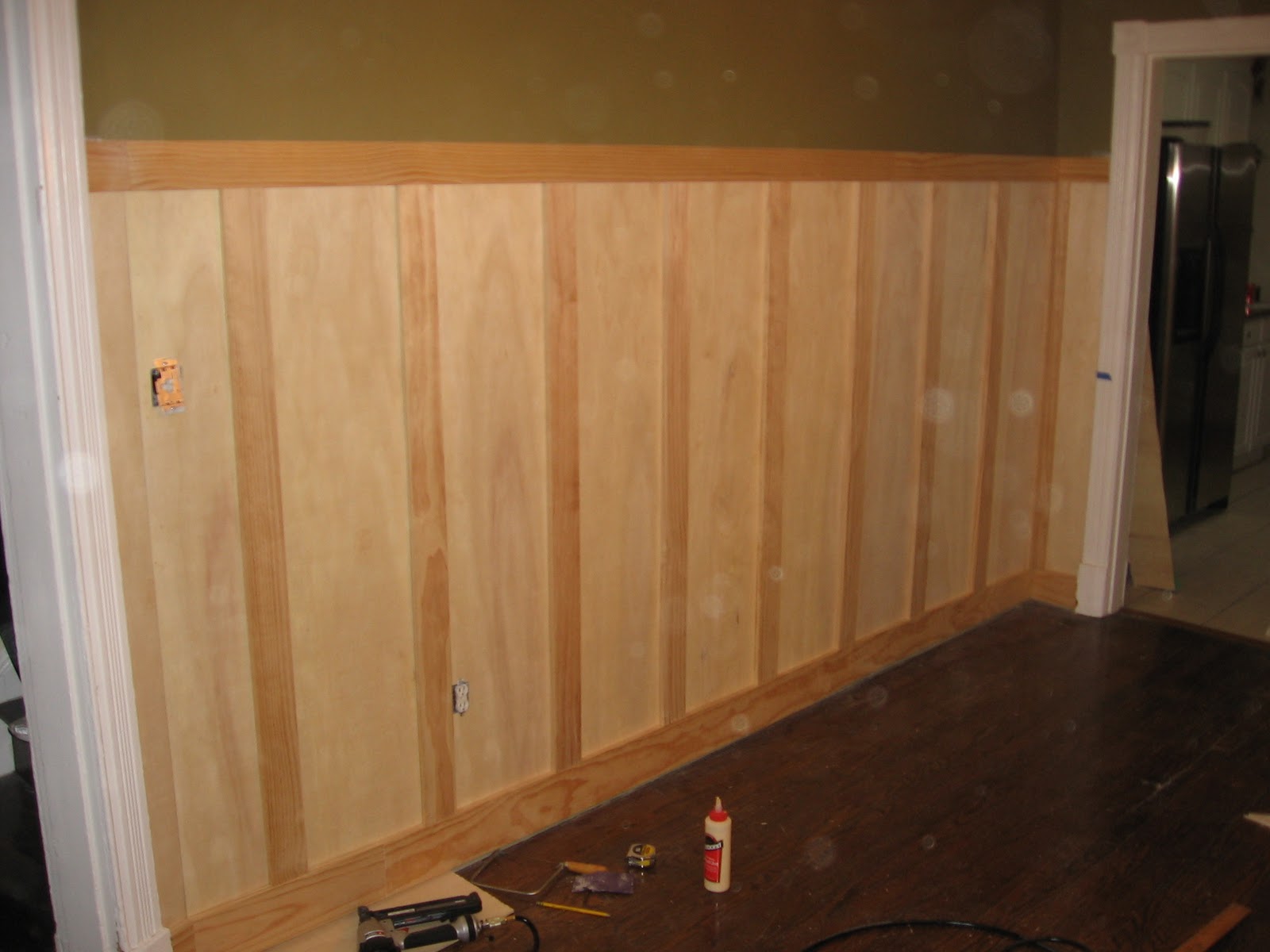 Capitol Hill Christensens Wainscoting! Dining Room Complete