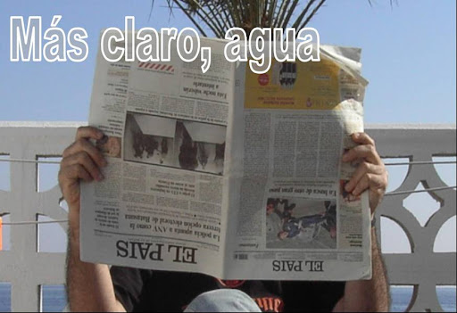 Más claro, agua