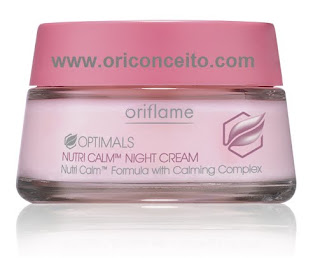 Creme de Noite Optimals Nutri Calm