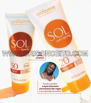 Oriflame protege a sua pele do SOL