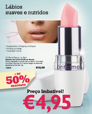 Balsamo Lábios Oriflame Beauty a Preço Imbatível