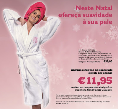 Roupão Silk Beauty Oriflame