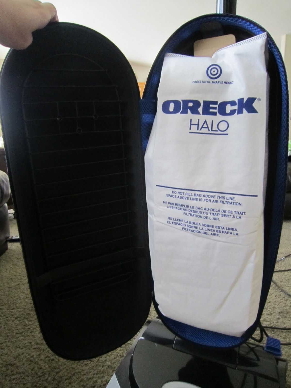 Oreck Halo Vacuum Cleaner Review