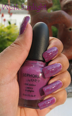 Sephora by OPI Domestic Goddess, Konad plate m72