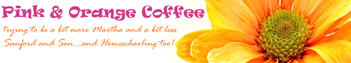 Pink and Orange Coffee