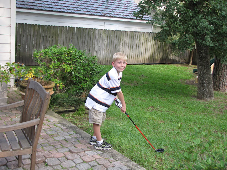 Jack's Birthday Golf Clubs