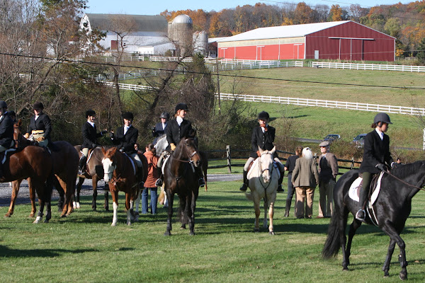 Amwell Valley Hounds - Opening Day