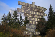 Hiking above lac Annecy