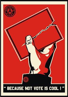 not vote is cool (by andrew lumban gaol)