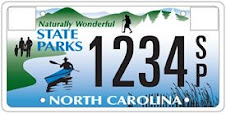 North Carolina State Parks Plate