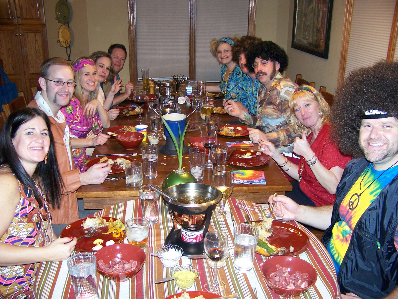 Let's Do Dinner Club! Our “Best Dish” of the Disco Dinner Club Fondue