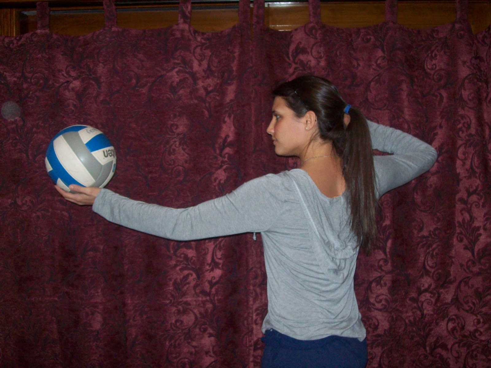 Volleyball Serve Preparation