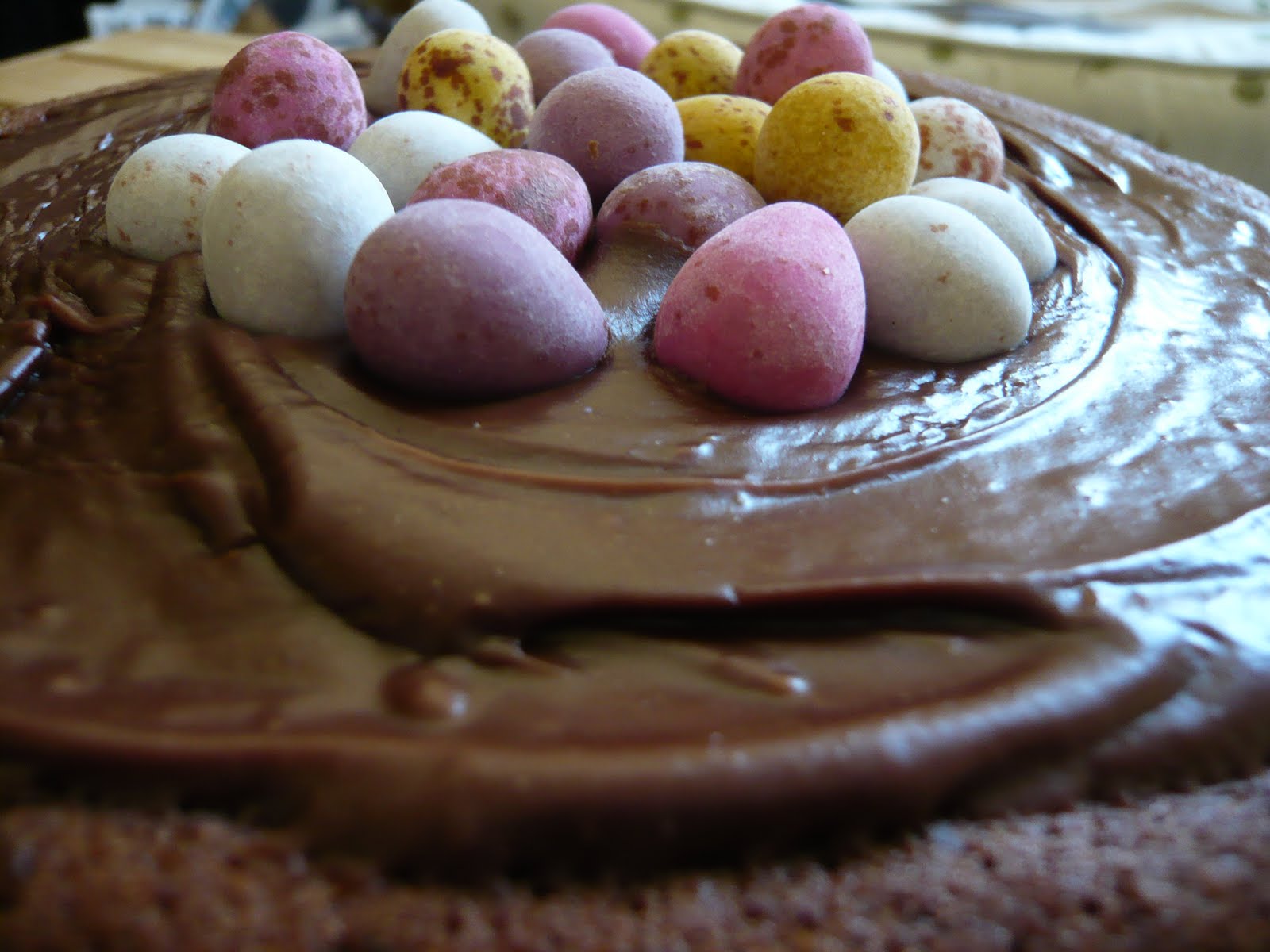 Cake, Crumbs and Cooking Collapsing Chocolate Creme Fraiche Cake
