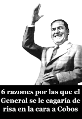 Confirmado: Si el General lo viera a Cobos se le caga de risa en la cara.