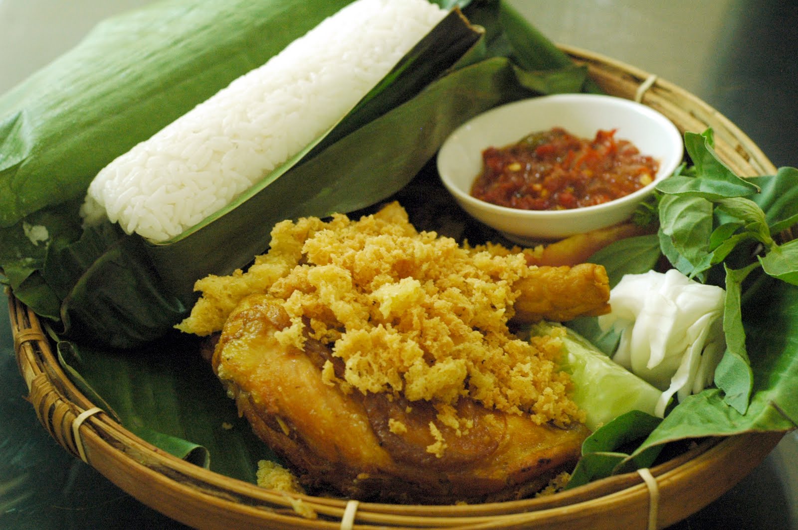 Download this Indonesian Food Ayam Penyet picture